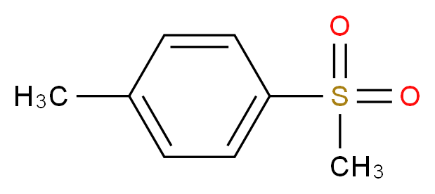 1-Methyl-4-(methylsulfonyl)benzene_Molecular_structure_CAS_3185-99-7)