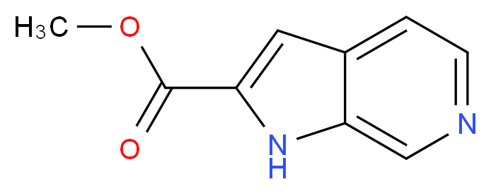 Methyl 1H-pyrrolo[2,3-c]pyridine-2-carboxylate_Molecular_structure_CAS_501892-49-5)