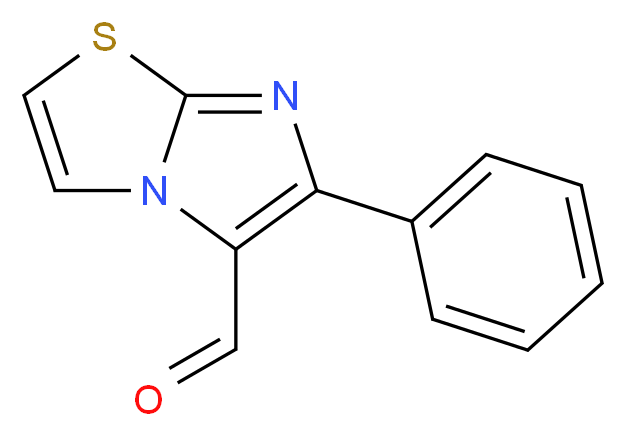 6-Phenyl-imidazo[2,1-b]thiazole-5-carbaldehyde_Molecular_structure_CAS_74630-73-2)