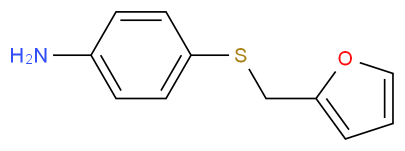 4-[(2-Furylmethyl)thio]aniline_Molecular_structure_CAS_869943-49-7)