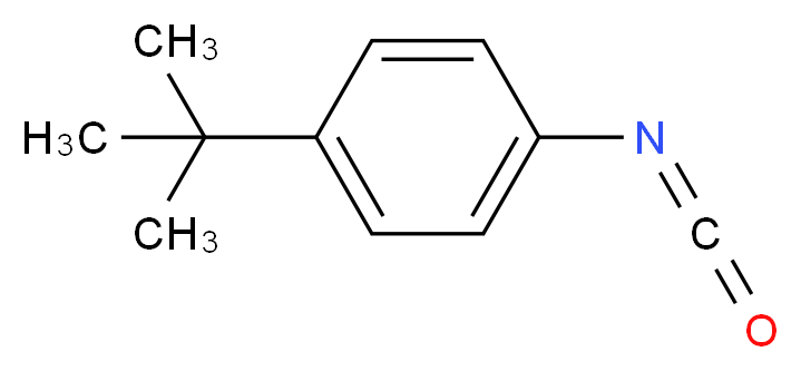 4-(tert-butyl)phenyl isocyanate_Molecular_structure_CAS_1943-67-5)
