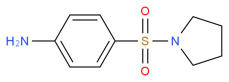4-(Pyrrolidine-1-sulfonyl)-phenylamine_Molecular_structure_CAS_88327-91-7)