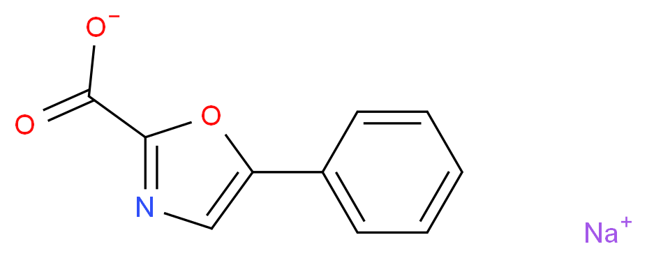 sodium 5-phenyl-1,3-oxazole-2-carboxylate_Molecular_structure_CAS_)