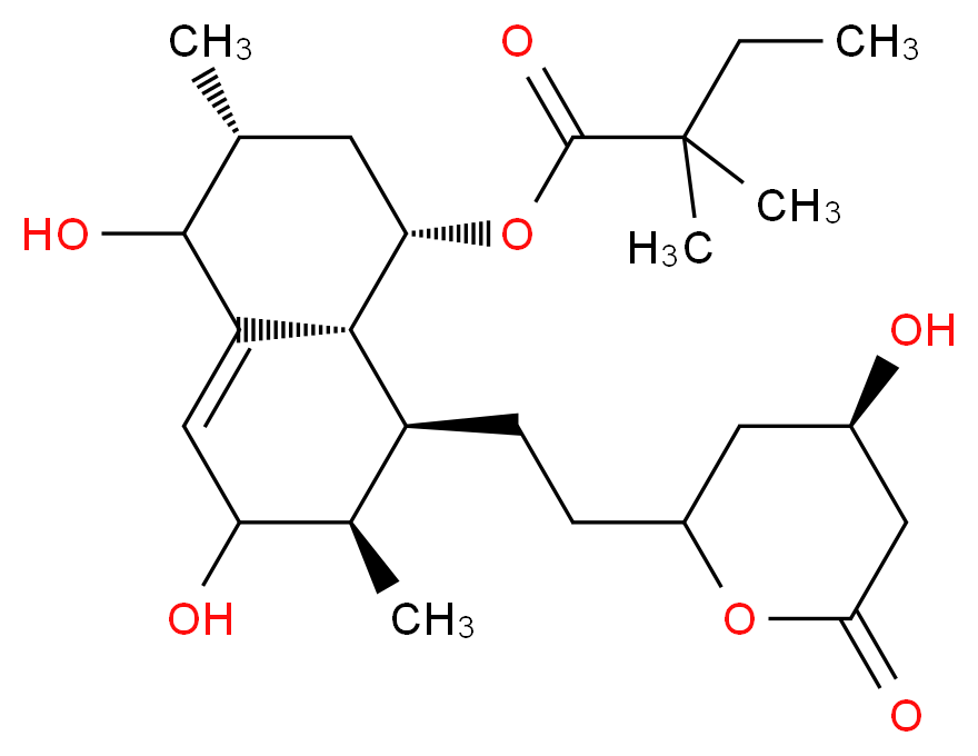 3',5'-Dihydrodiol Simvastatin(Mixture of Diastereomers)_Molecular_structure_CAS_159143-77-8)