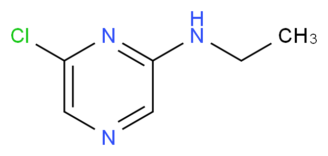 6-Chloro-N-ethyl-2-pyrazinamine_Molecular_structure_CAS_957065-84-8)