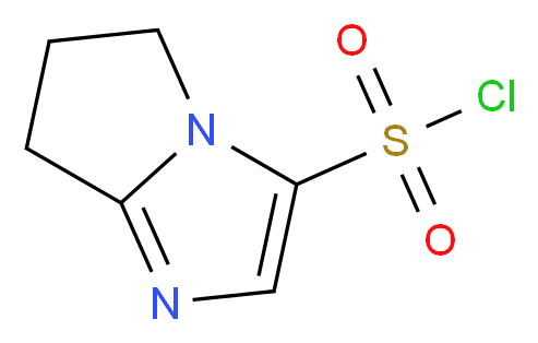 6,7-Dihydro-5H-pyrrolo[1,2-a]imidazole-3-sulphonyl chloride 95%_Molecular_structure_CAS_)