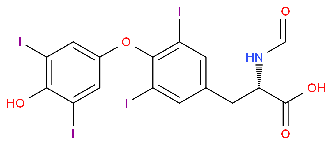 N-Formyl Thyroxine_Molecular_structure_CAS_671235-41-9)