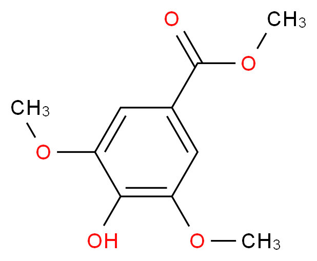 Methyl 4-hydroxy-3,5-dimethoxybenzoate_Molecular_structure_CAS_884-35-5)