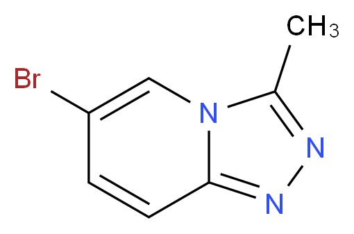6-bromo-3-methyl-[1,2,4]triazolo[4,3-a]pyridine_Molecular_structure_CAS_)