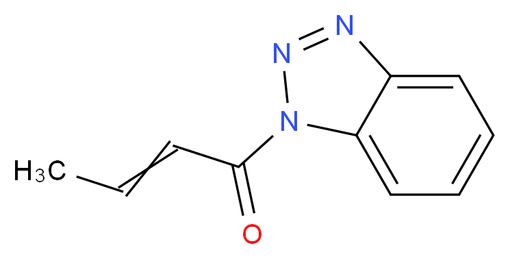 1-(2-Butenoyl)-1H-benzotriazole_Molecular_structure_CAS_55889-32-2)