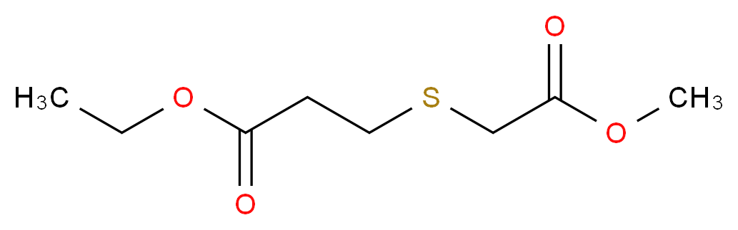 Ethyl 3-[(2-methoxy-2-oxoethyl)thio]propionate_Molecular_structure_CAS_109483-00-3)