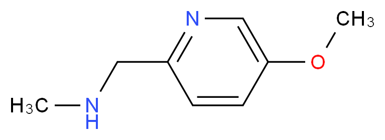1-(5-methoxypyridin-2-yl)-N-methylmethanamine_Molecular_structure_CAS_1060801-72-0)