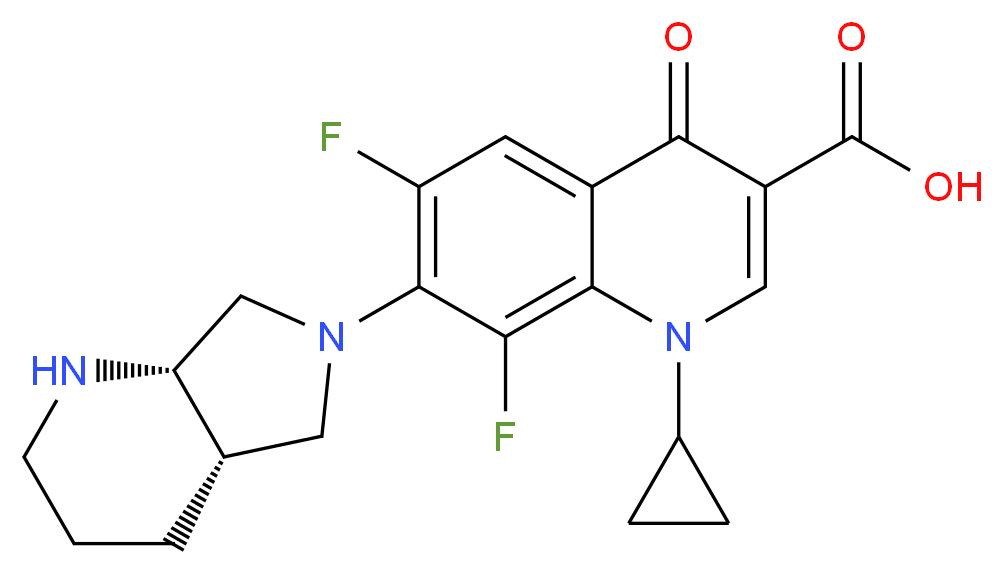 8-Desmethoxy-8-fluoro Moxifloxacin_Molecular_structure_CAS_151213-15-9)