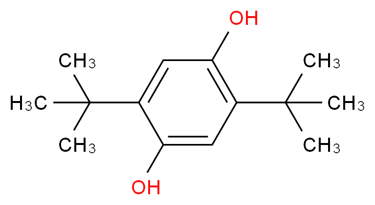 2,5-DI-(TERT-BUTYL)-1,4,BENZOHYDROQUINONE_Molecular_structure_CAS_)