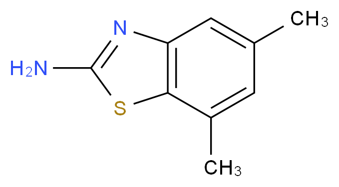 5,7-Dimethyl-benzothiazol-2-ylamine_Molecular_structure_CAS_73351-87-8)