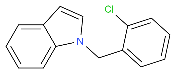 1-(2-Chlorobenzyl)-1H-indole_Molecular_structure_CAS_)