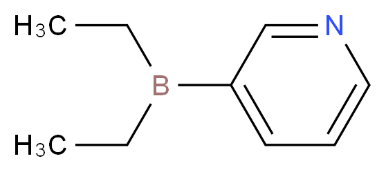 Diethyl(3-pyridyl)borane_Molecular_structure_CAS_89878-14-8)