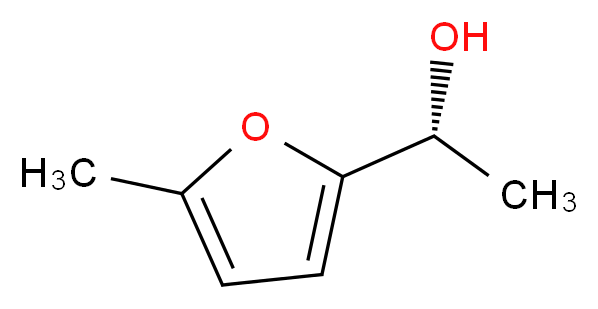 (1R)-1-(5-methylfuran-2-yl)ethan-1-ol_Molecular_structure_CAS_)