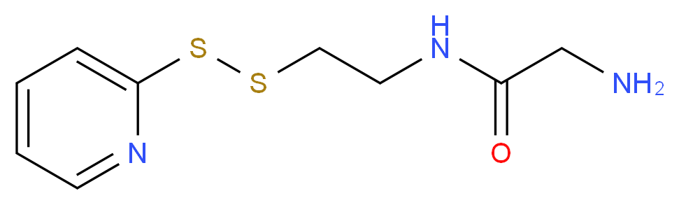 S-(2-Glycylamidoethyl)dithio-2-pyridine_Molecular_structure_CAS_137138-08-0)