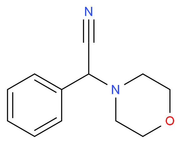 alpha-(4-Morpholinyl)phenylacetonitrile_Molecular_structure_CAS_15190-10-0)