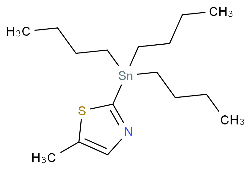 5-Methyl-2-(tributylstannyl)thiazole_Molecular_structure_CAS_848613-91-2)