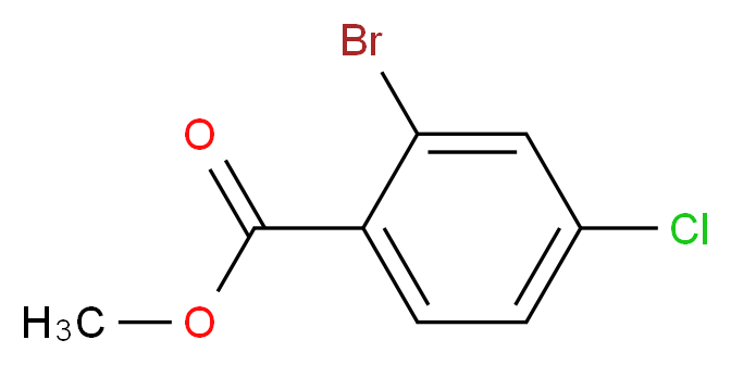 Methyl 2-bromo-4-chlorobenzoate_Molecular_structure_CAS_57381-62-1)