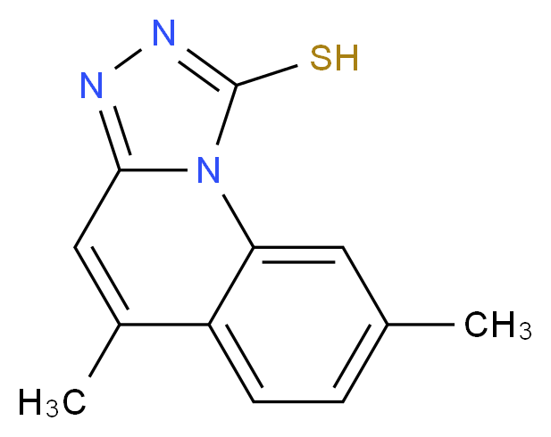 5,8-dimethyl[1,2,4]triazolo[4,3-a]quinoline-1-thiol_Molecular_structure_CAS_)