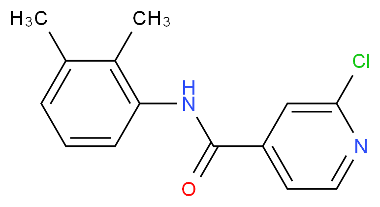 2-Chloro-N-(2,3-dimethylphenyl)pyridine-4-carboxamide_Molecular_structure_CAS_1019372-83-8)
