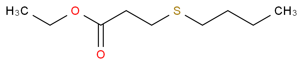 Ethyl 3-(butylthio)propanoate_Molecular_structure_CAS_)