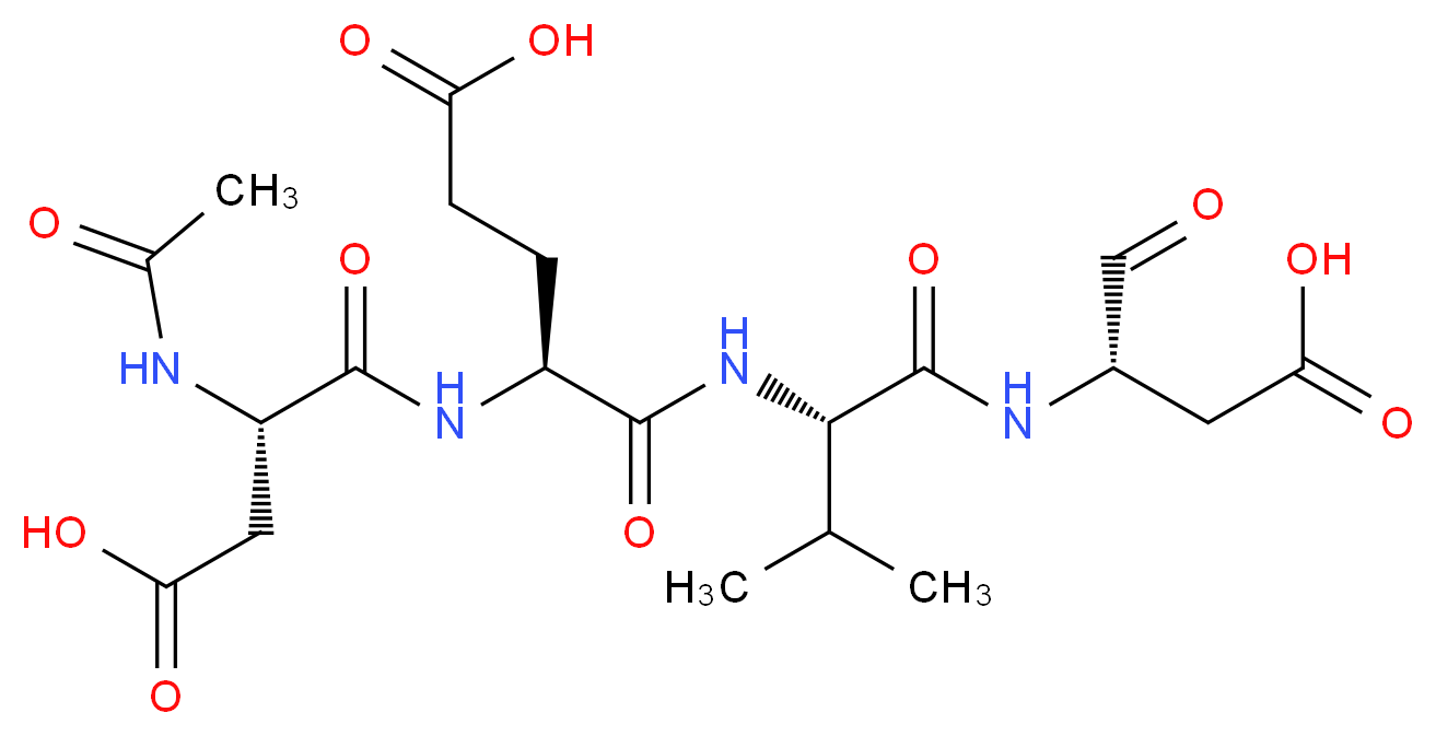 Ac-Asp-Glu-Val-Asp-Aldehyde_Molecular_structure_CAS_169332-60-9)