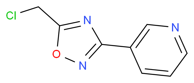 3-(5-Chloromethyl-1,2,4-oxadiazol-3-yl)pyridine_Molecular_structure_CAS_15328-03-7)