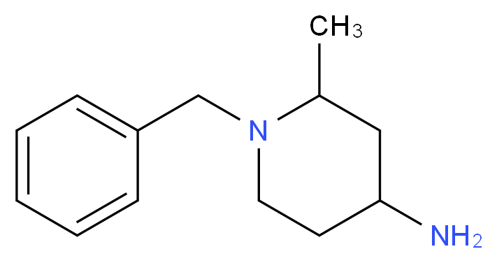 1-Benzyl-2-methyl-piperidin-4-amine_Molecular_structure_CAS_321345-30-6)