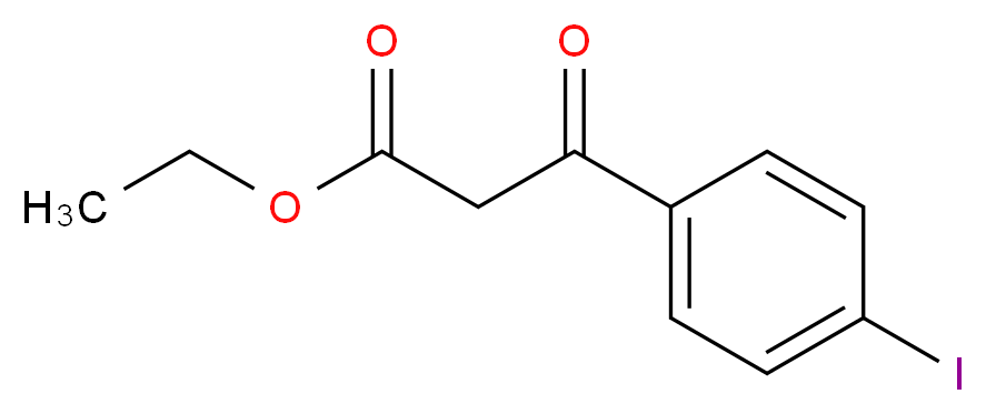 Ethyl (4-iodobenzoyl)acetate_Molecular_structure_CAS_63131-30-6)