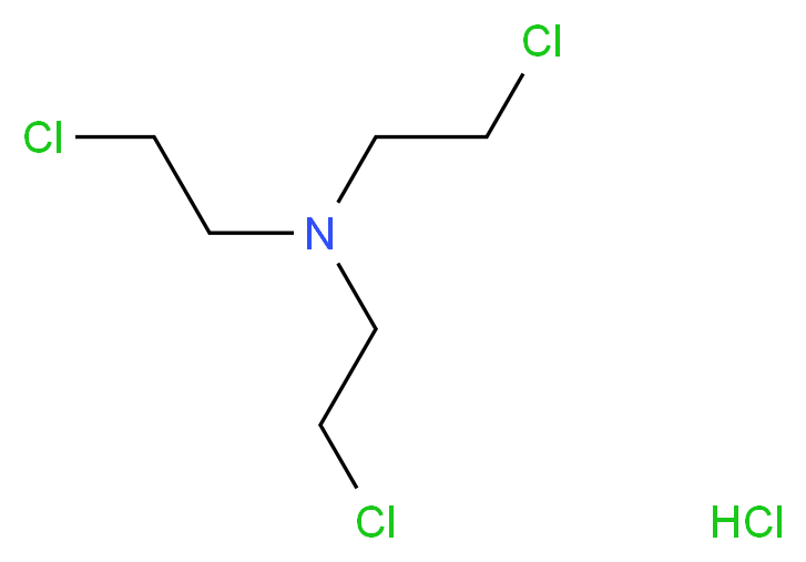 Tris(2-chloroethyl)amine hydrochloride_Molecular_structure_CAS_817-09-4)