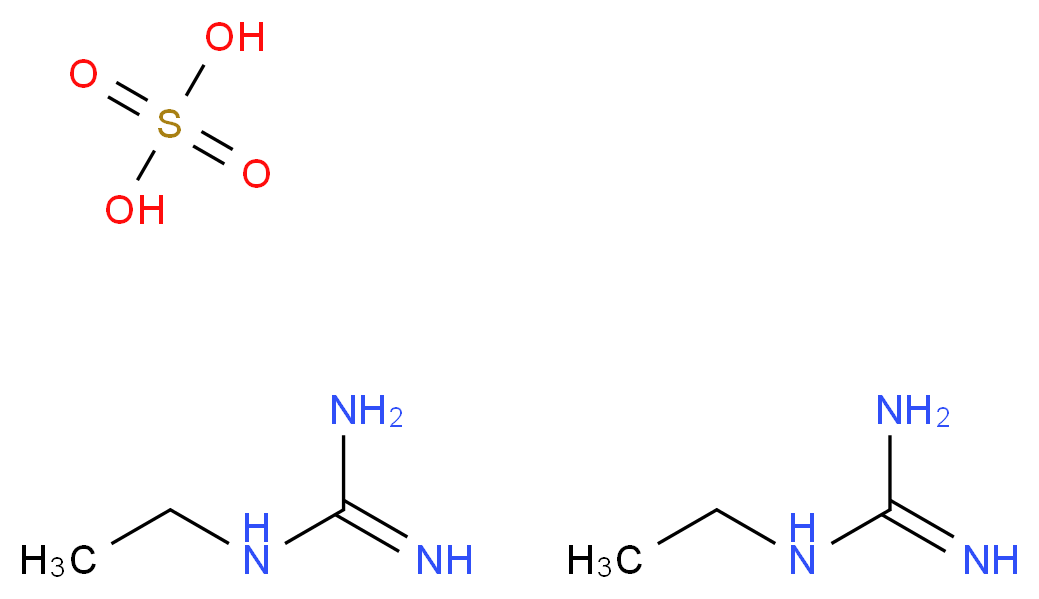 1-Ethylguanidine sulfate_Molecular_structure_CAS_3482-86-8)