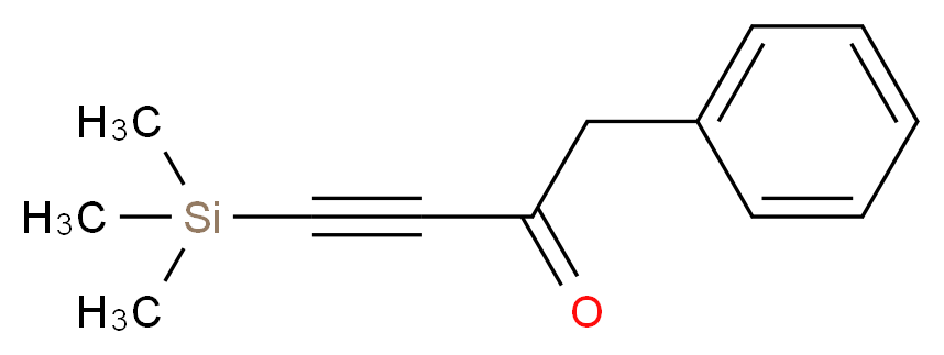 1-phenyl-4-(trimethylsilyl)but-3-yn-2-one_Molecular_structure_CAS_)