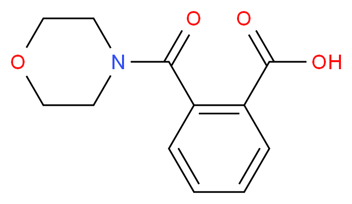2-(morpholin-4-ylcarbonyl)benzoic acid_Molecular_structure_CAS_73728-40-2)