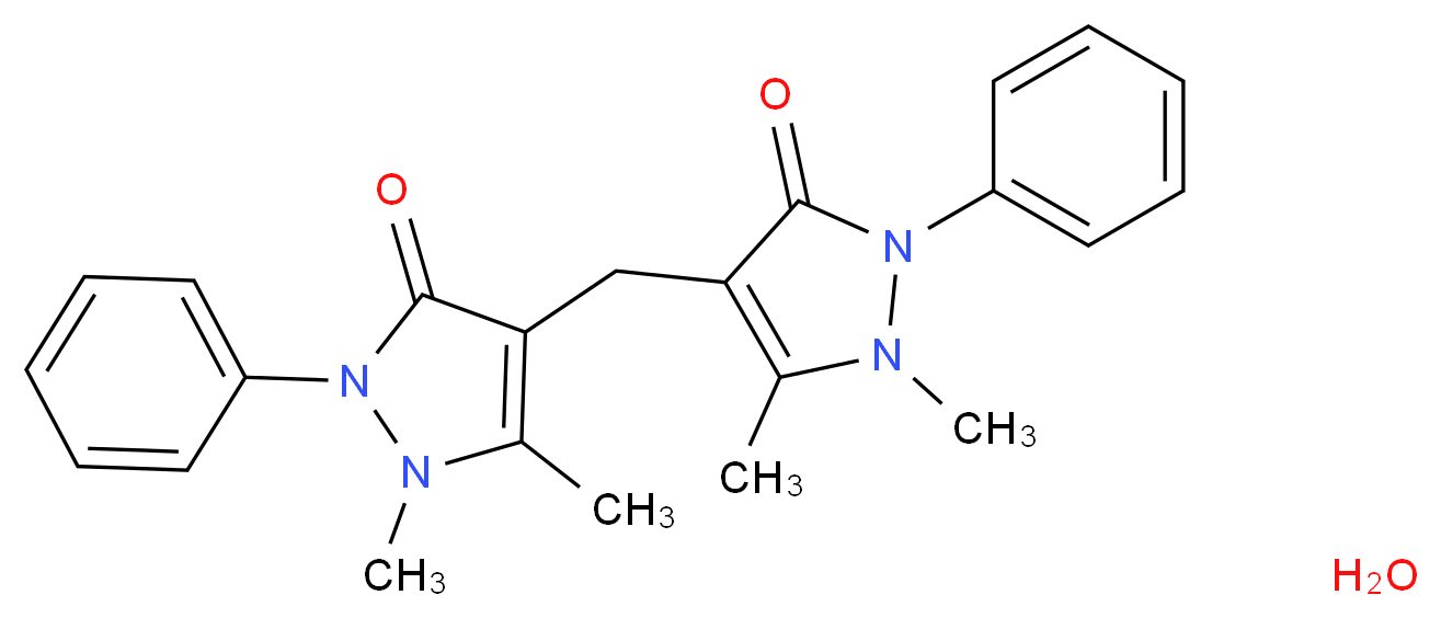 4,4′-Methylenediantipyrine_Molecular_structure_CAS_1251-85-0)