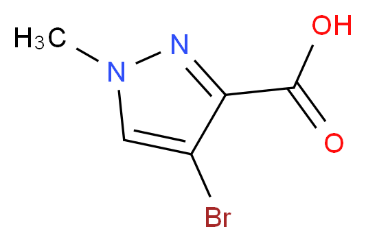 4-Bromo-1-methyl-1H-pyrazole-3-carboxylic acid_Molecular_structure_CAS_84547-86-4)