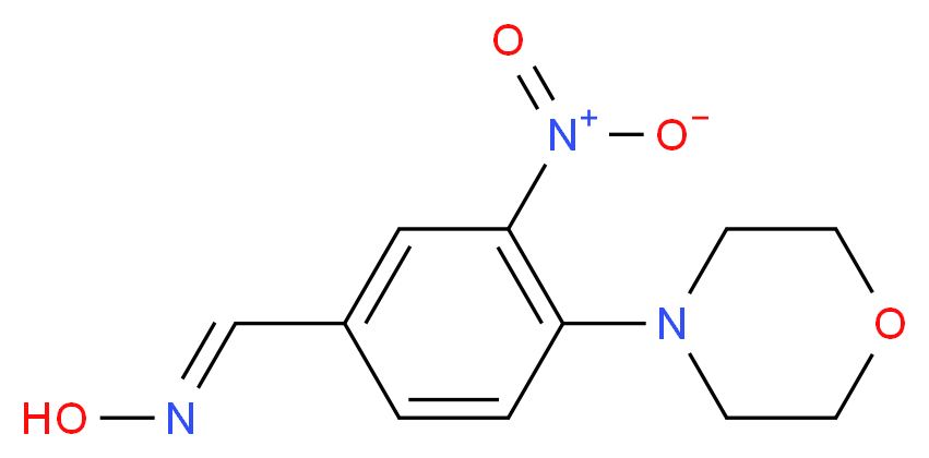 4-morpholin-4-yl-3-nitrobenzaldehyde oxime_Molecular_structure_CAS_)