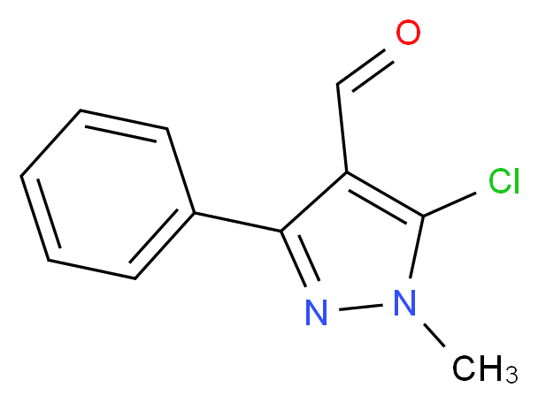 5-Chloro-1-methyl-3-phenyl-1H-pyrazole-4-carbaldehyde_Molecular_structure_CAS_)