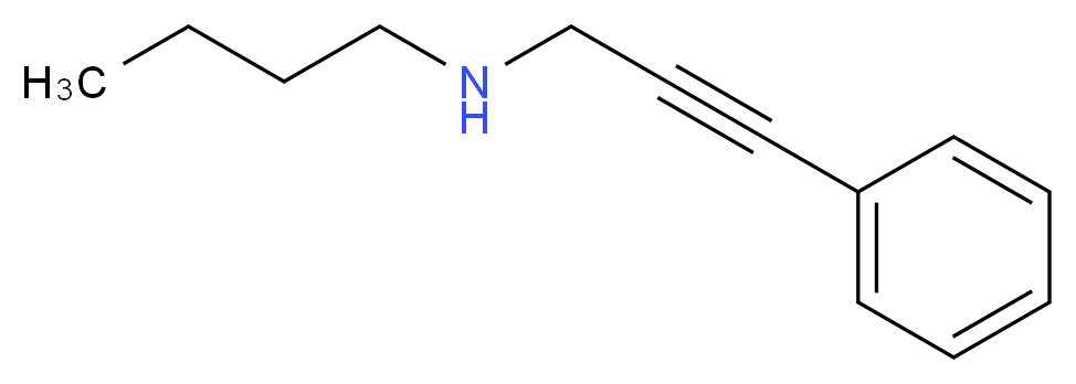 N-butyl-3-phenyl-2-propyn-1-amine_Molecular_structure_CAS_445255-32-3)