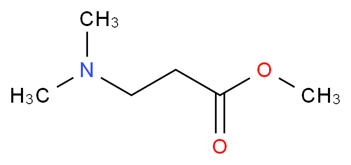 Methyl 3-(dimethylamino)propanoate_Molecular_structure_CAS_3853-06-3)