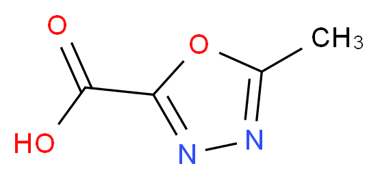 5-METHYL-[1,3,4]OXADIAZOLE-2-CARBOXYLIC ACID_Molecular_structure_CAS_518048-06-1)