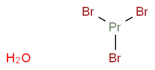 Praseodymium(III) bromide hydrate_Molecular_structure_CAS_225505-12-4)