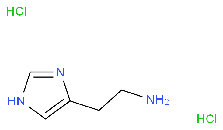 Histamine dihydrochloride_Molecular_structure_CAS_56-92-8)