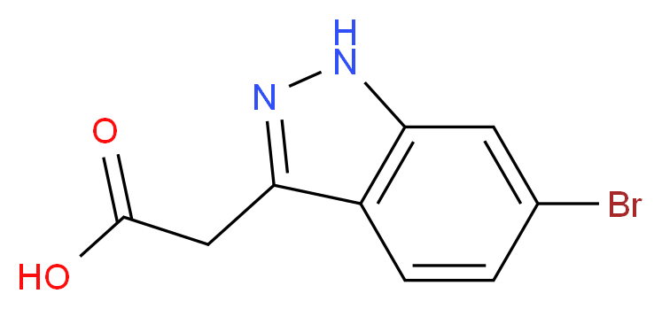 2-(6-Bromo-1H-indazol-3-yl)acetic acid_Molecular_structure_CAS_944904-66-9)