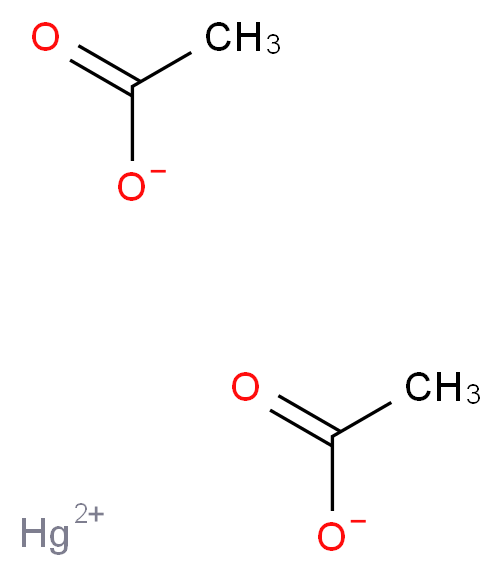 Mercury(II) acetate, ACS_Molecular_structure_CAS_1600-27-7)