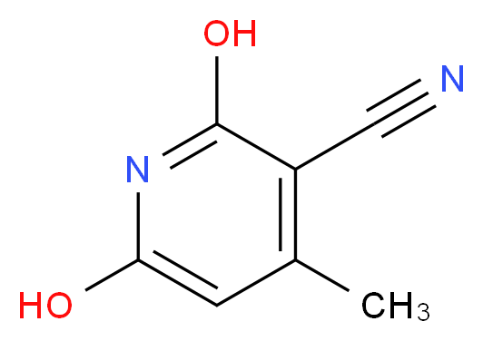 2,6-Dihydroxy-4-methyl-3-pyridinecarbonitrile_Molecular_structure_CAS_5444-02-0)