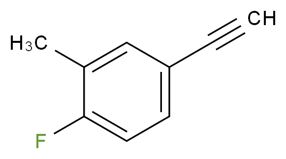 4-Ethynyl-1-fluoro-2-methylbenzene_Molecular_structure_CAS_351002-93-2)